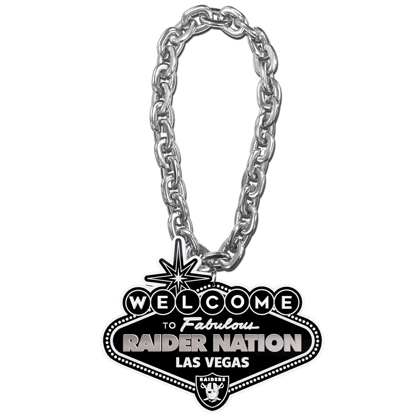 WELCOME TO RAIDER NATION TOUCHDOWN CHAIN 2 WELCOME TO RAIDER NATION TOUCHDOWN CHAIN