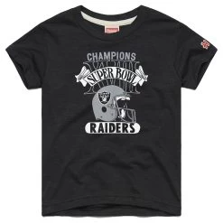 RAIDERS SUPER BOWL XVIII CHAMPIONS YOUTH TEE