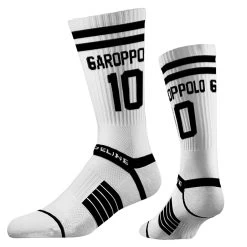 JIMMY GAROPPOLO PREMIUM CREW SOCKS - White