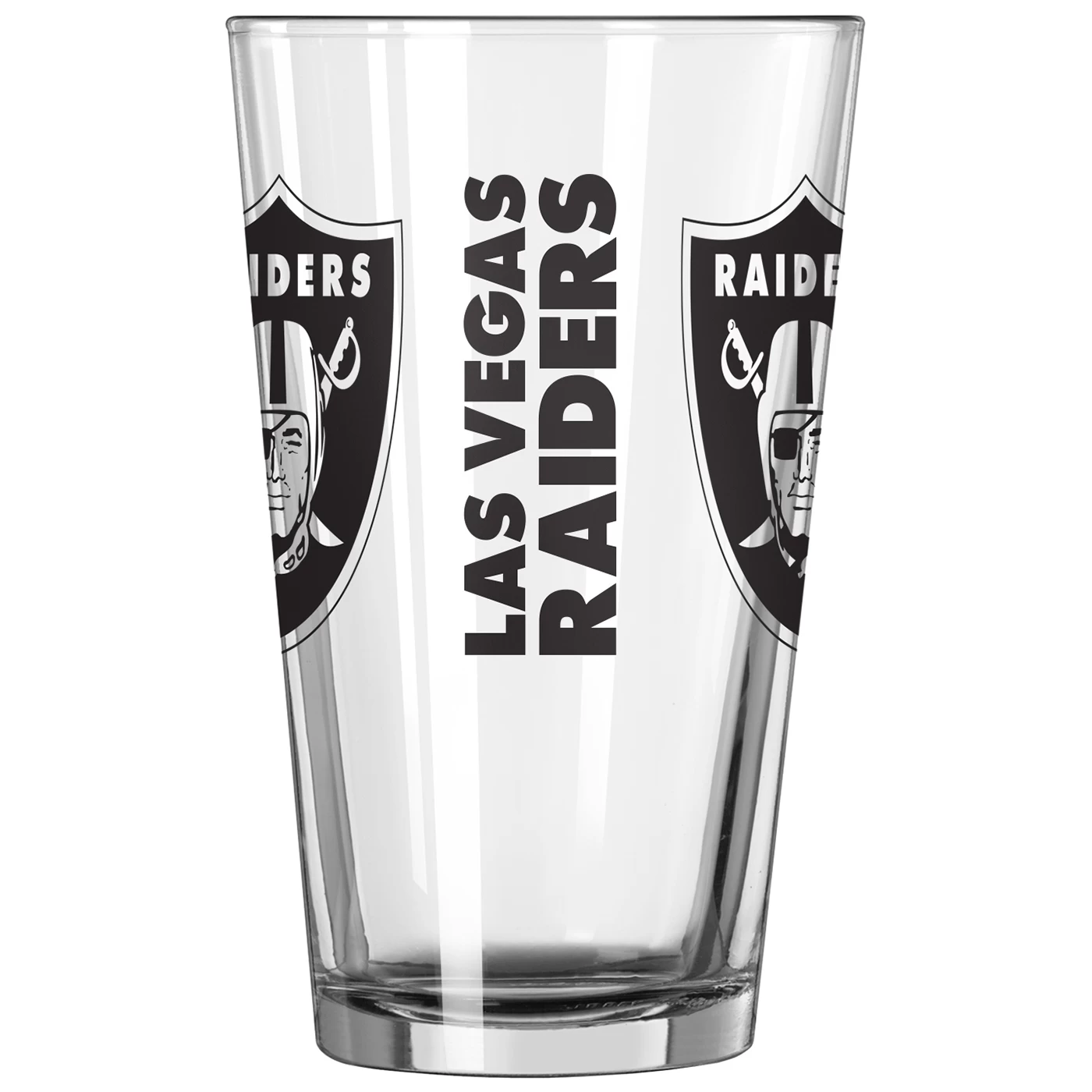 LAS VEGAS RAIDERS 16OZ GAME DAY PINT 4 LAS VEGAS RAIDERS 16OZ GAME DAY PINT - Image 2
