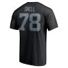 Fanatics ART SHELL HALL OF FAME NAME & NUMBER TEE -Jersey Series 174ebe061001211901