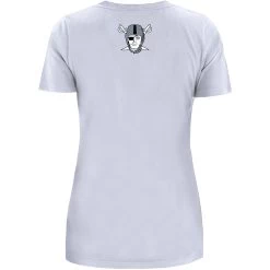 NEW ERA WOMENS RAIDER NATION V-NECK TEE -Jersey Series 1e7936c02001224402a