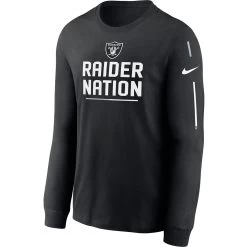 NIKE LONG SLEEVE TEAM SLOGAN TEE
