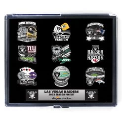 RAIDERS 2023 GAME DAY PIN SET