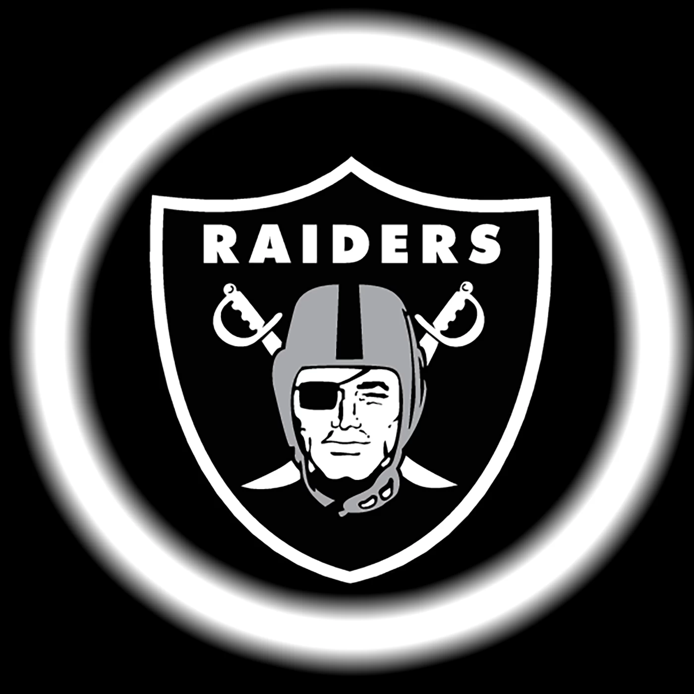 RAIDERS LED CAR DOOR LIGHT KIT 4 RAIDERS LED CAR DOOR LIGHT KIT - Image 2