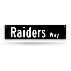 Rico RAIDERS WAY STREET SIGN