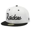 NEW ERA 59FIFTY RAIDERS 2T SCRIPT CAP 2 NEW ERA 59FIFTY RAIDERS 2T SCRIPT CAP -Jersey Series 3a99a0415038238800