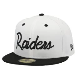 NEW ERA 59FIFTY RAIDERS 2T SCRIPT CAP