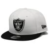 NEW ERA 9FIFTY SHIELD LOGO 2T WHITE & BLACK CAP -Jersey Series 4195939e503821840200