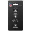 LAS VEGAS RAIDERS FOUR PIN SET -Jersey Series 422b5b3e605320130000
