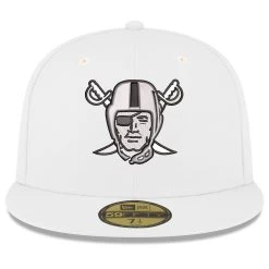 NEW ERA 59FIFTY PIRATE LOGO WHITE CAP -Jersey Series 45ef770d5038236902b