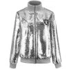 SILVER SEQUIN JACKET -Jersey Series 46904dd42008222300