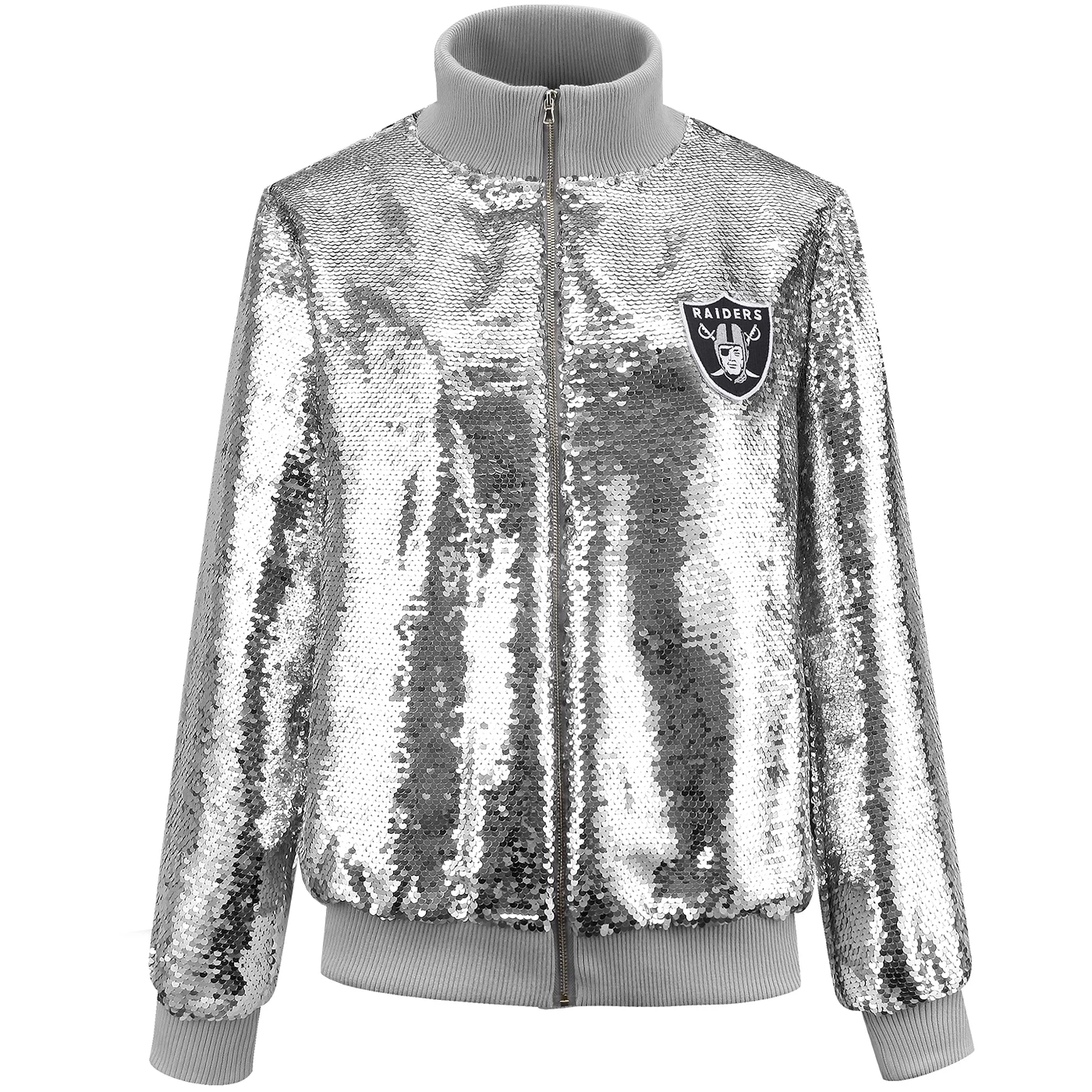 SILVER SEQUIN JACKET 3 SILVER SEQUIN JACKET