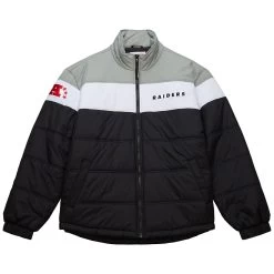 MITCHELL & NESS RAIDERS IN THE CLUTCH PUFFER JACKET