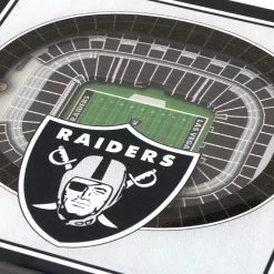 LAS VEGAS RAIDERS 3D STADIUM TWO PACK COASTER SET -Jersey Series 4b7b29d1605120230000b