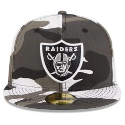 NEW ERA 59FIFTY WHITE CAMO CAP -Jersey Series 4fa2b1b15038235300b