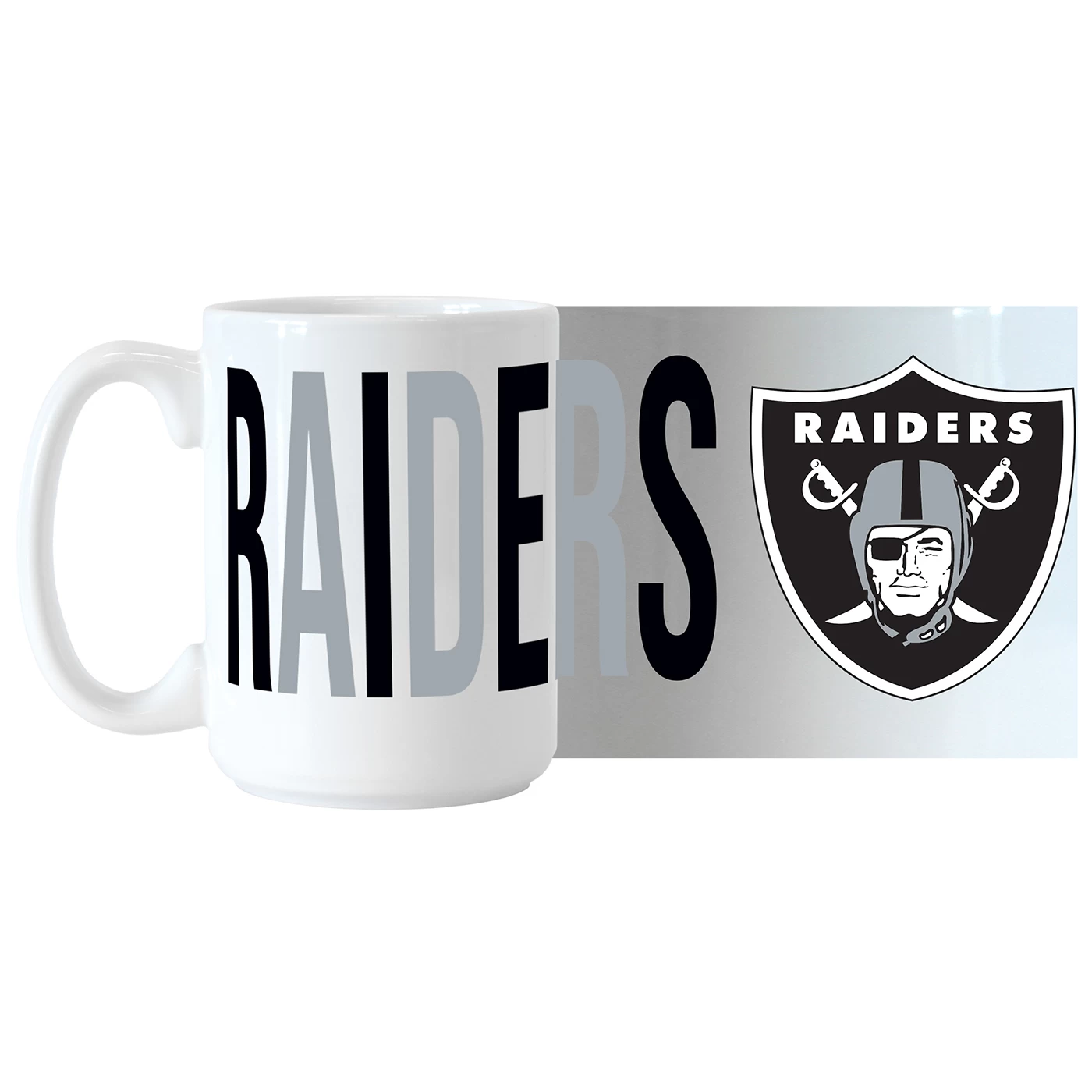 RAIDERS OVERTIME MUG 3 RAIDERS OVERTIME MUG