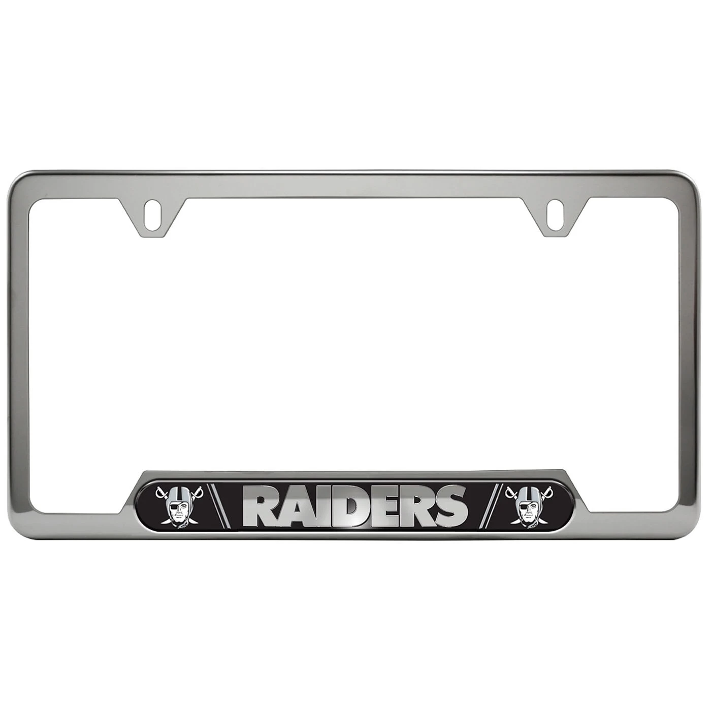 RAIDERS PIRATE LICENSE FRAME 3 RAIDERS PIRATE LICENSE FRAME