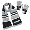 LAS VEGAS RAIDERS STRIPE SCARF & GLOVES SET -Jersey Series 5e9bf1f5509923010000