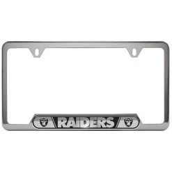 RAIDERS WORDMARK LICENSE FRAME