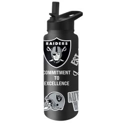 RAIDERS 34OZ NATIVE QUENCHER BOTTLE
