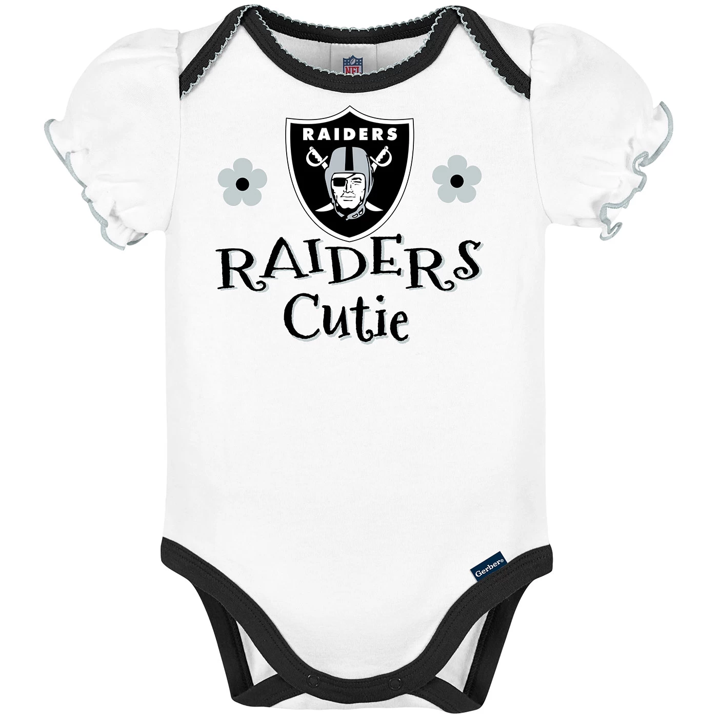 Gerber RAIDERS CUTIE NEWBORN BODYSUIT 3 Gerber RAIDERS CUTIE NEWBORN BODYSUIT