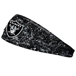 LAS VEGAS RAIDERS SPLATTER HEADBAND