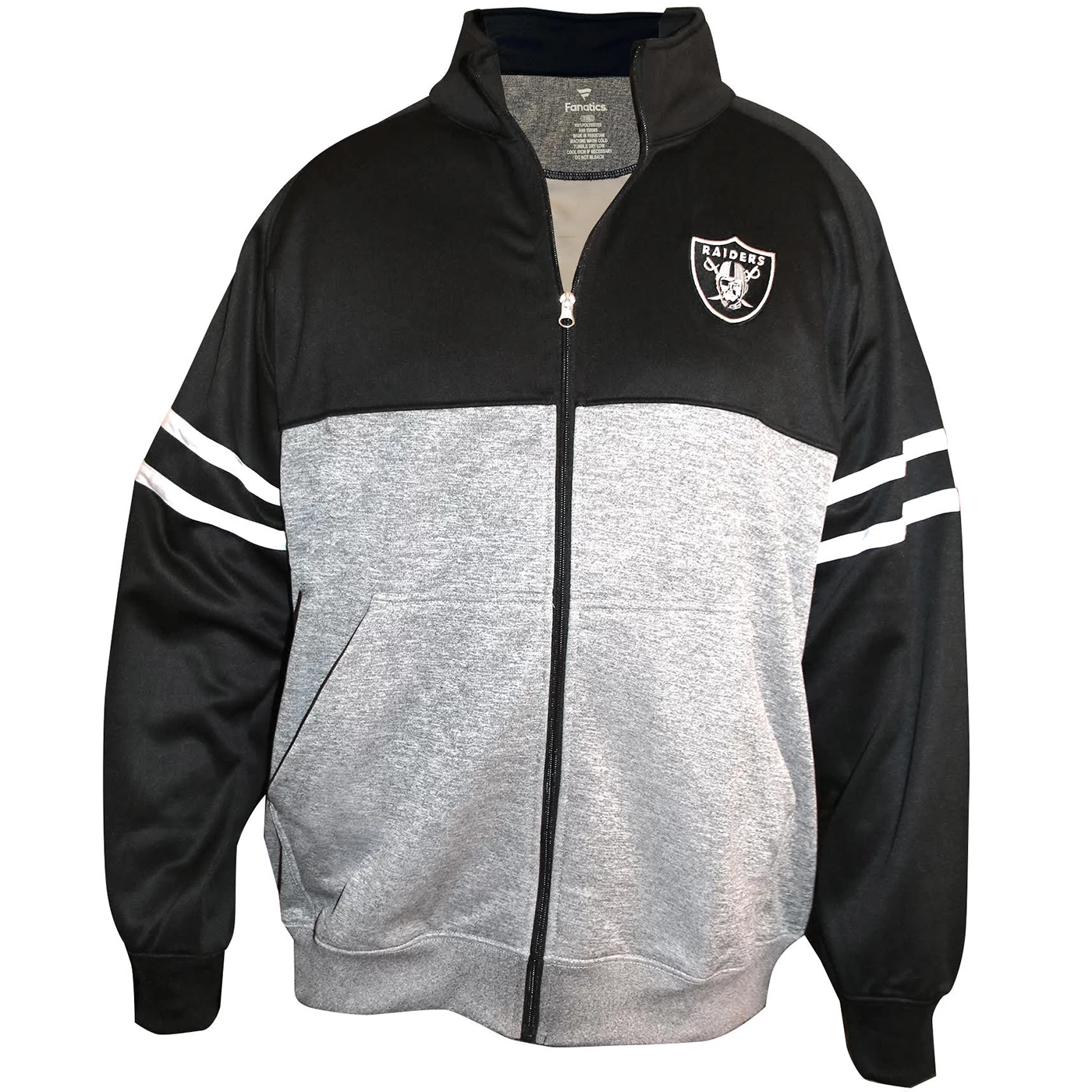 Fanatics BIG & TALL RAGLAN FULL ZIP TRACK JACKET 3 Fanatics BIG & TALL RAGLAN FULL ZIP TRACK JACKET