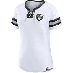 Fanatics WOMENS ICONIC WHITE ATHENA SHORT SLEEVE TOP