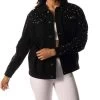 RAIDERS RHINESTONE DENIM JACKET -Jersey Series 75fc0e452008231401
