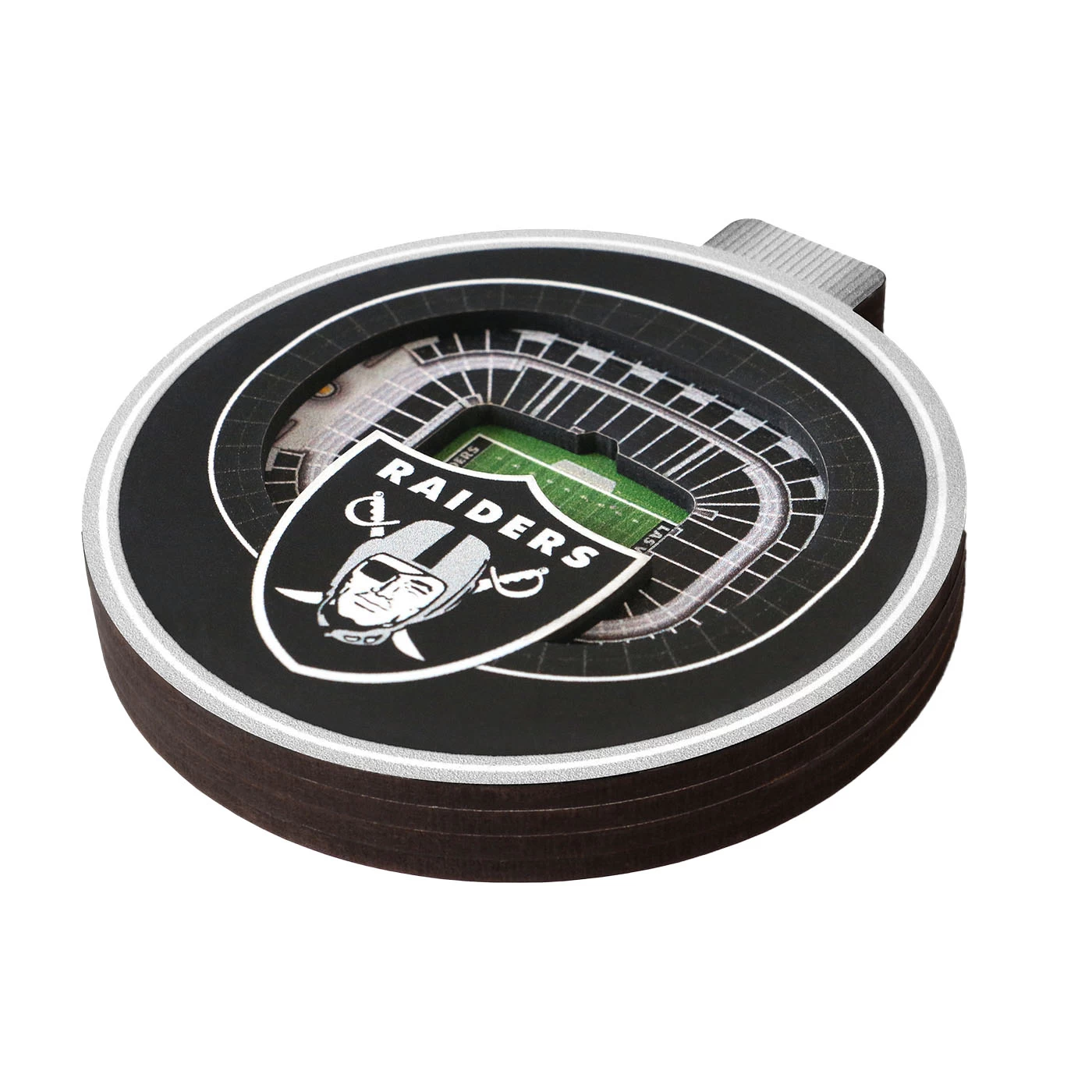 LAS VEGAS RAIDERS 3D STADIUM ORNAMENT 5 LAS VEGAS RAIDERS 3D STADIUM ORNAMENT - Image 3
