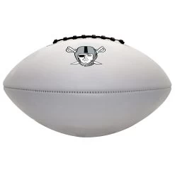 RAIDERS PIRATE AUTOGRAPH FOOTBALL