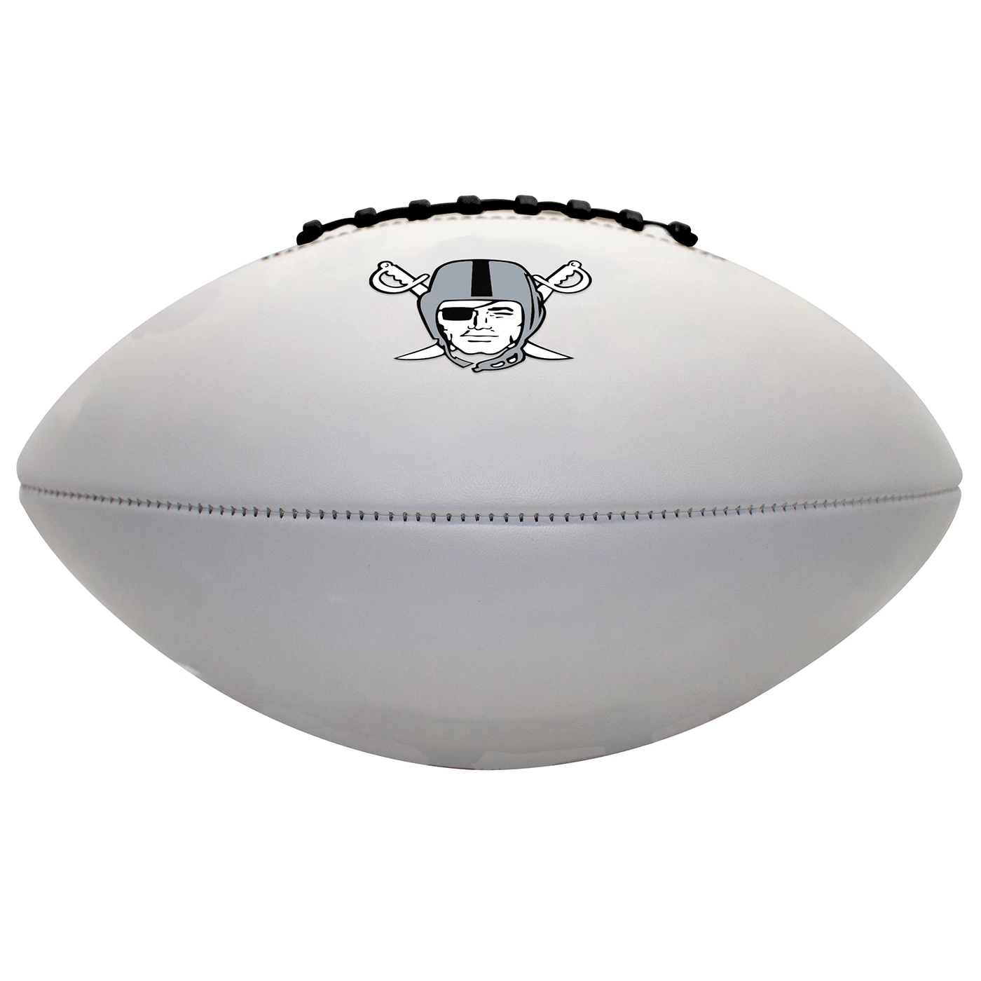 RAIDERS PIRATE AUTOGRAPH FOOTBALL 3 RAIDERS PIRATE AUTOGRAPH FOOTBALL
