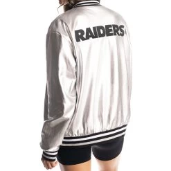 LAS VEGAS RAIDERS UNISEX METALLIC BOMBER -Jersey Series 877b45482008222400a