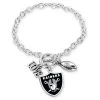 RAIDERS LOVE CHARM BRACELET 2 RAIDERS LOVE CHARM BRACELET -Jersey Series 8a285baa603323070000