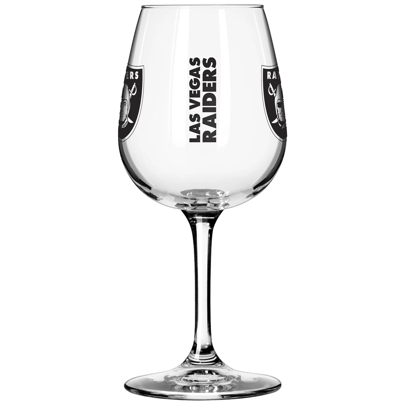 LAS VEGAS RAIDERS 12OZ GAME DAY WINE GLASS 4 LAS VEGAS RAIDERS 12OZ GAME DAY WINE GLASS - Image 2