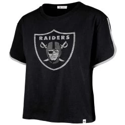 '47 WOMENS DOLPHIN HEM CROP TEE