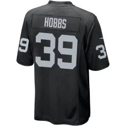 NIKE NATE HOBBS GAME JERSEY