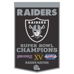 WinCraft RAIDERS CELEBRATION 24x38 WOOL BANNER