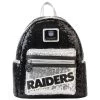 LOUNGEFLY RAIDERS SEQUIN MINI BACKPACK -Jersey Series 99af3605603723030000