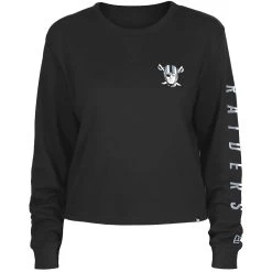 NEW ERA WOMENS THERMAL CROPPED LONG SLEEVE TEE