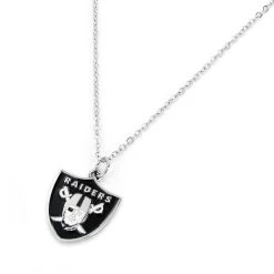 RAIDERS DELICATE LOGO NECKLACE
