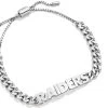LAS VEGAS RAIDERS CURB CHAIN PULL TIE BRACELET -Jersey Series d2be841e603322020000