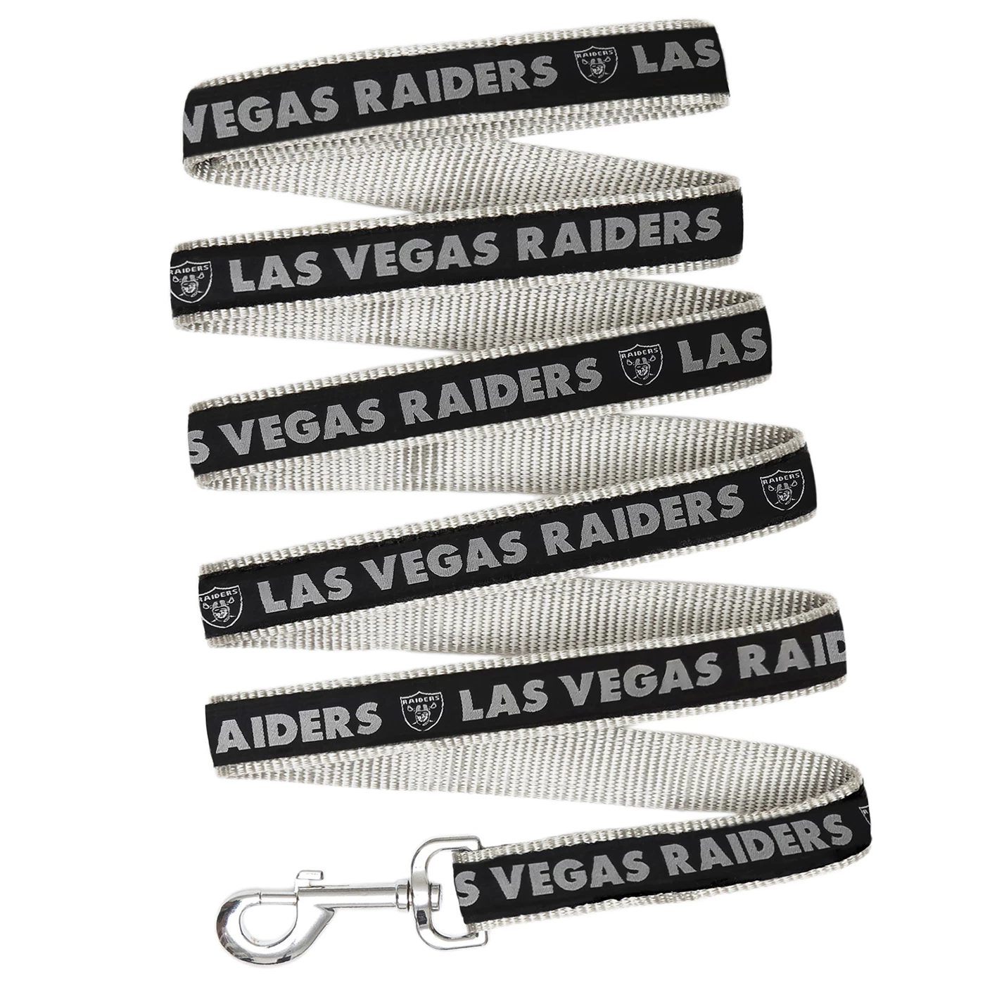 LAS VEGAS RAIDERS PET LEASH 3 LAS VEGAS RAIDERS PET LEASH