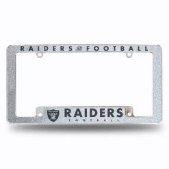 Rico LAS VEGAS RAIDERS GLITTER LICENSE FRAME