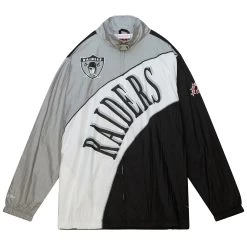 MITCHELL & NESS ARCHED RETRO LINED WINDBREAKER