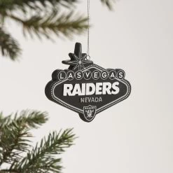 Evergreen LAS VEGAS RAIDERS SIGN ORNAMENT 7 Evergreen LAS VEGAS RAIDERS SIGN ORNAMENT -Jersey Series e60b61ff606421020100b