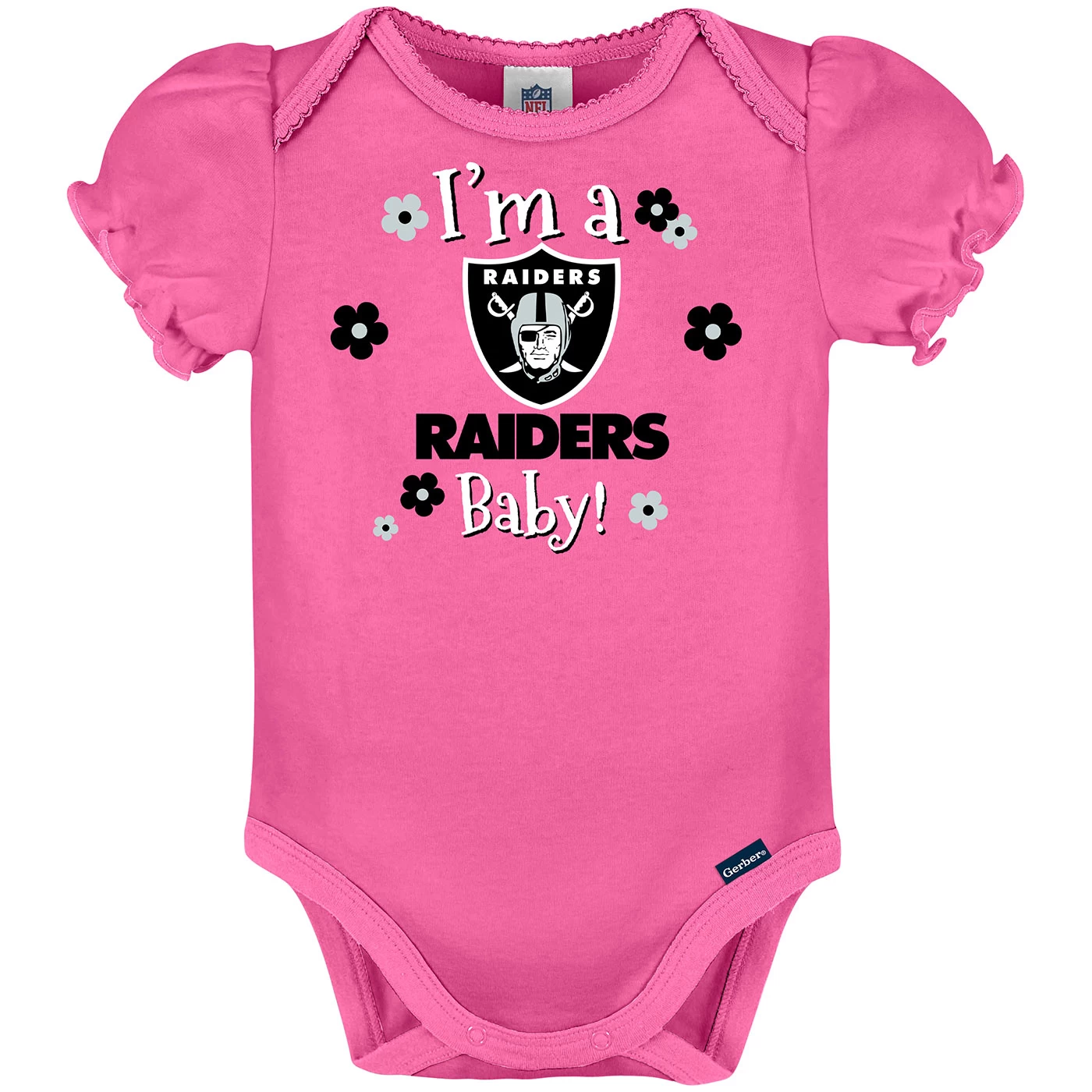 Gerber RAIDERS BABY NEWBORN BODYSUIT 3 Gerber RAIDERS BABY NEWBORN BODYSUIT