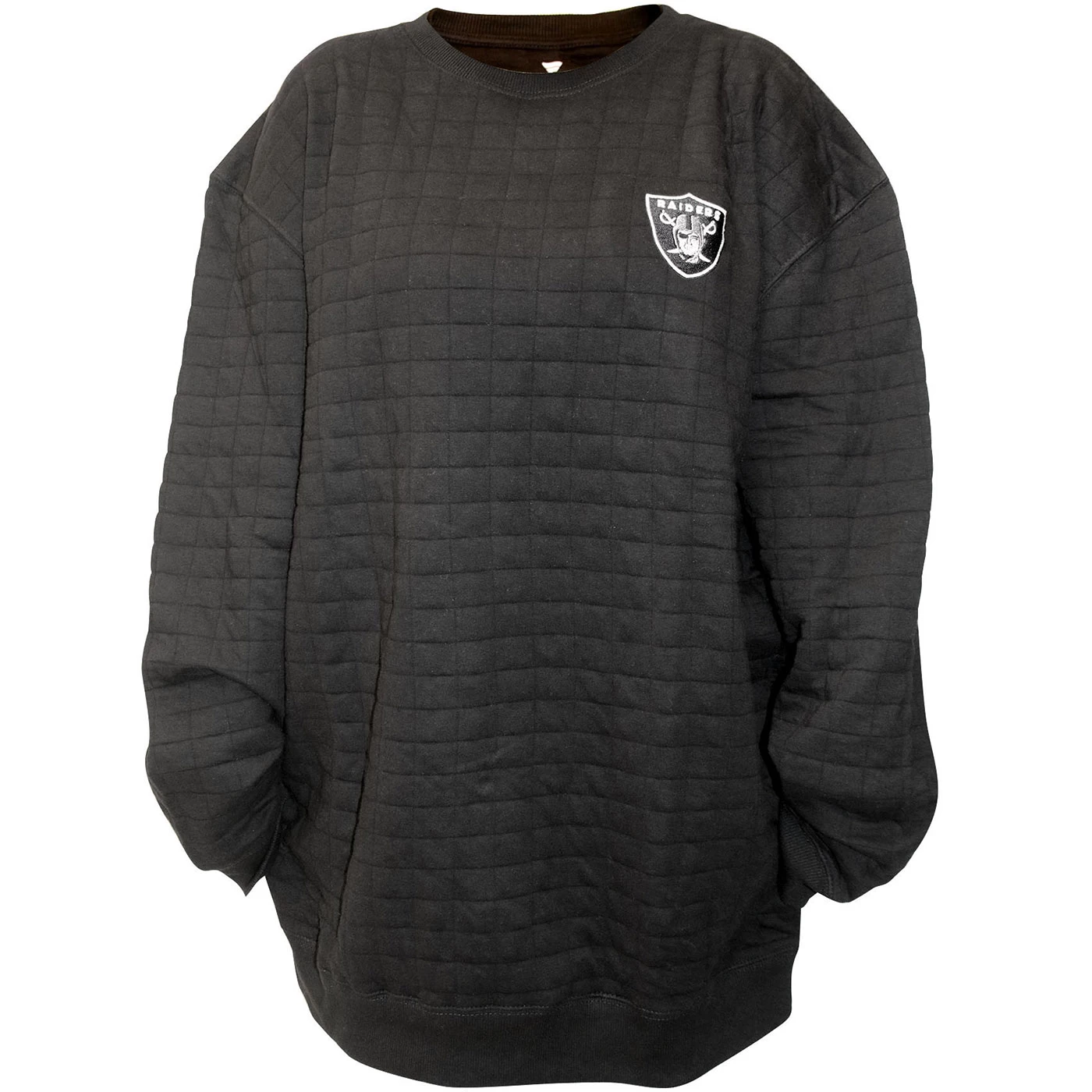 Profile RAIDERS BIG & TALL FLEECE QUILTED CREW 3 Profile RAIDERS BIG & TALL FLEECE QUILTED CREW