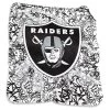 RAIDERS 50X60 GRAFFITI RASCHEL THROW -Jersey Series fe3238a4605123040000